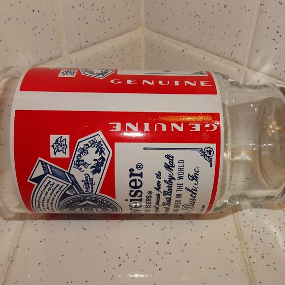 Vintage Budweiser King of Beers Glass Anheuser Busch - Picture 11 of 11